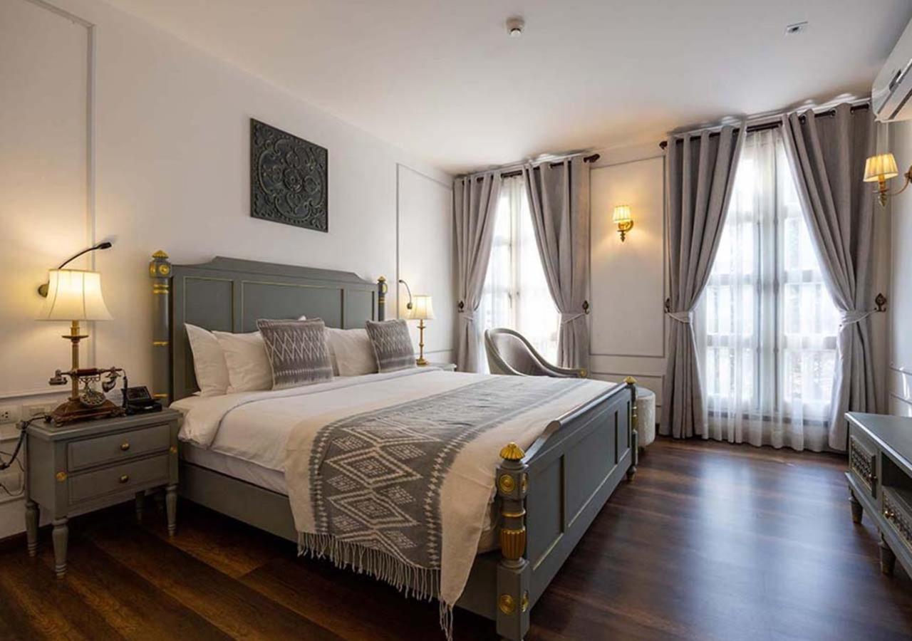 Le Thatluang D'Or Boutique Hotel Вьентьян Экстерьер фото