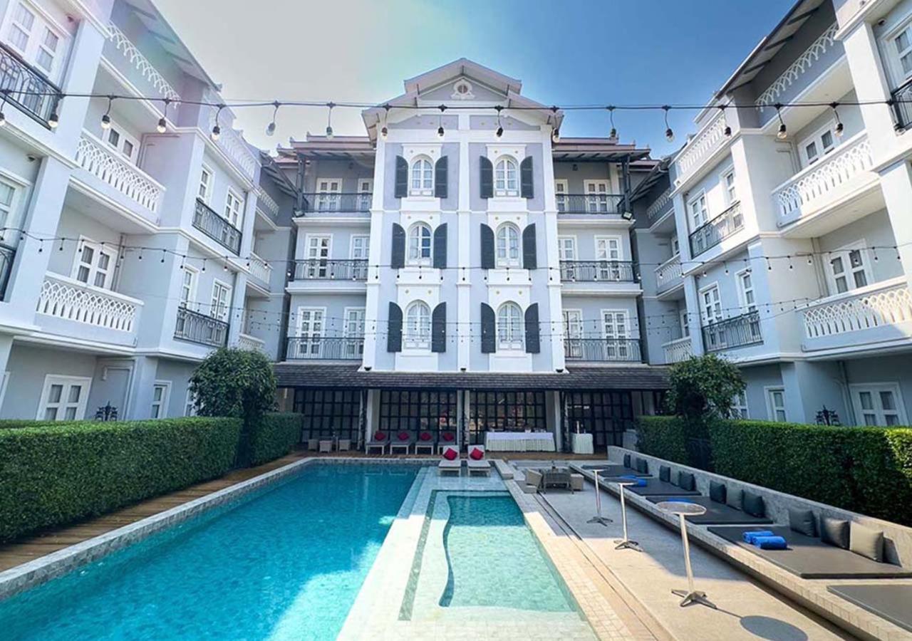 Le Thatluang D'Or Boutique Hotel Вьентьян Экстерьер фото