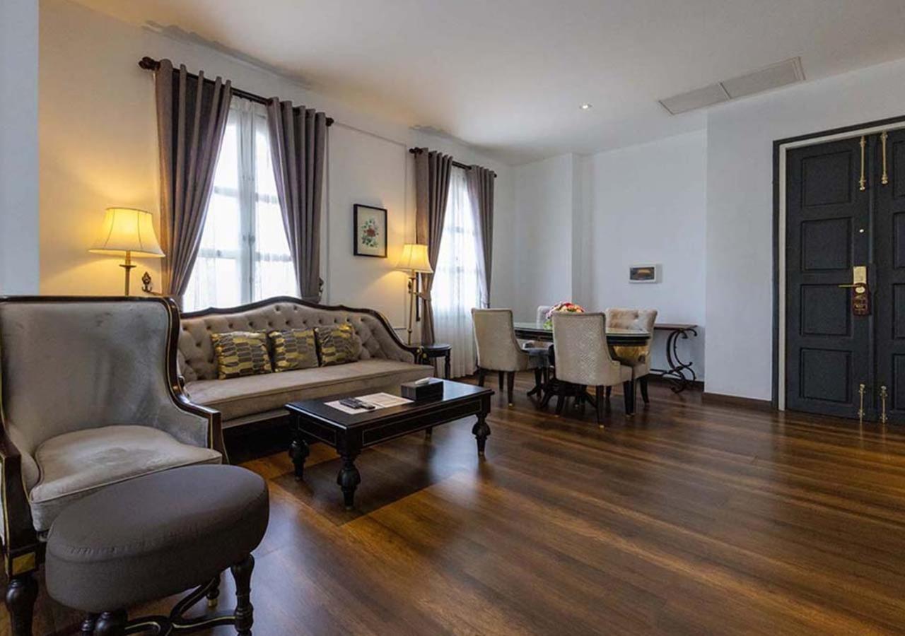 Le Thatluang D'Or Boutique Hotel Вьентьян Экстерьер фото