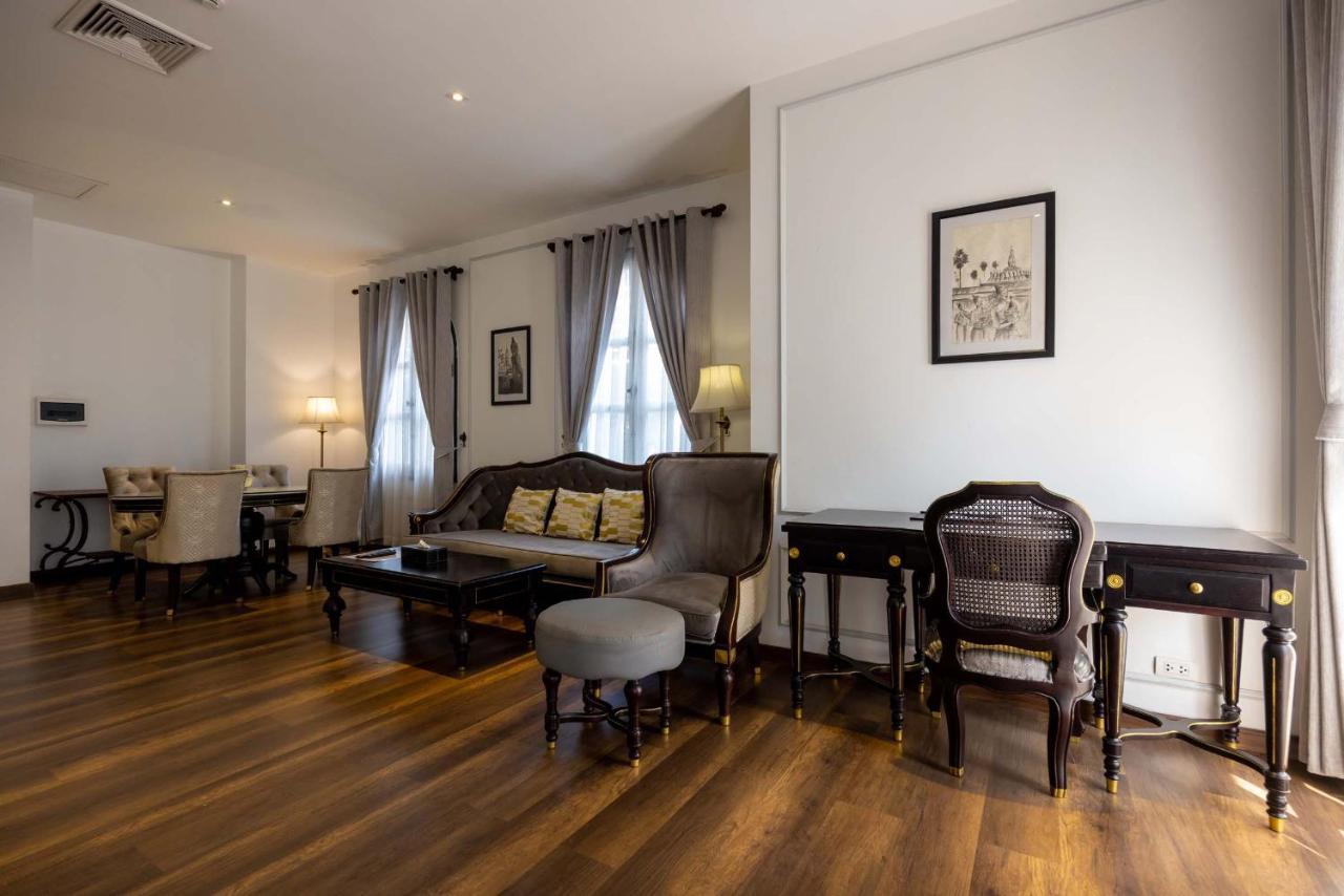 Le Thatluang D'Or Boutique Hotel Вьентьян Экстерьер фото