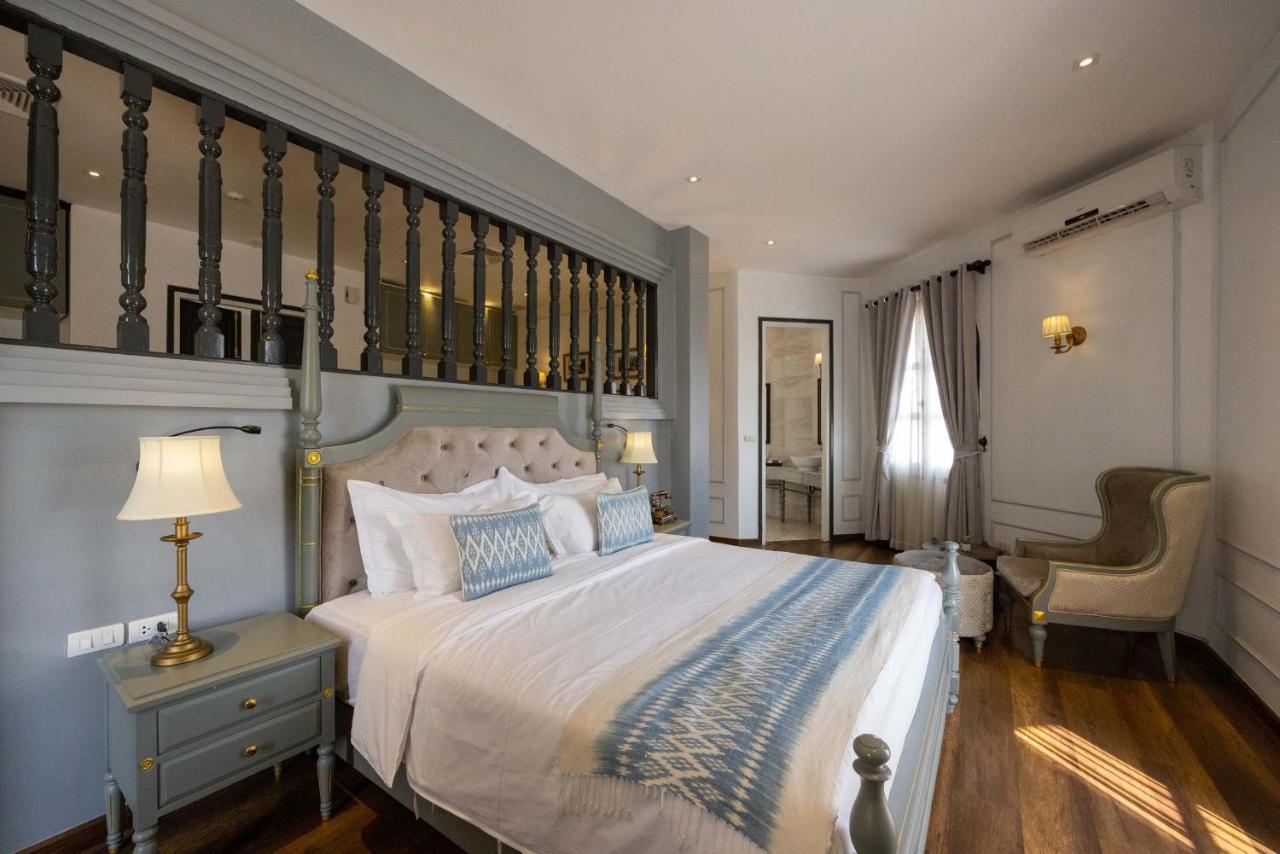 Le Thatluang D'Or Boutique Hotel Вьентьян Экстерьер фото