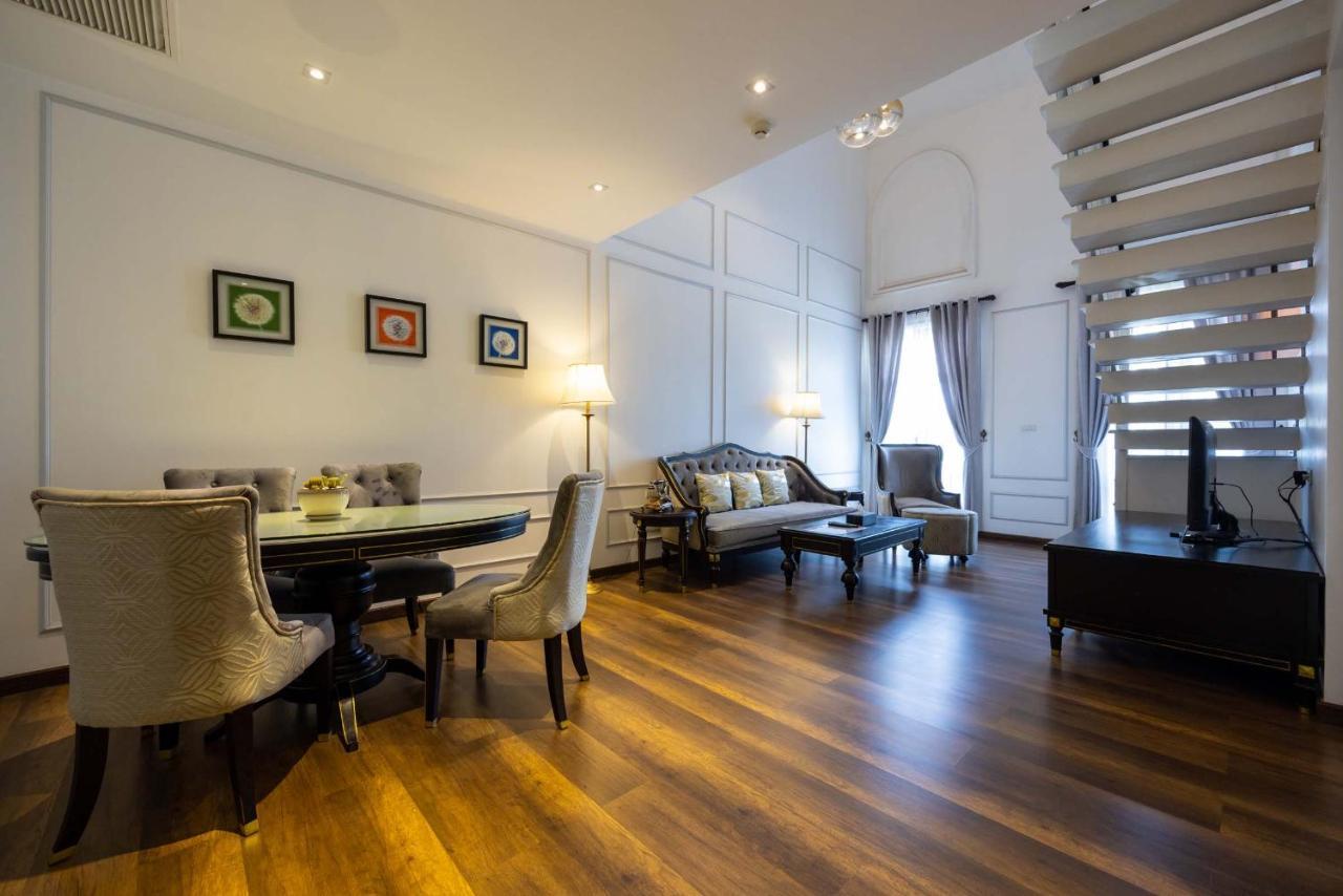 Le Thatluang D'Or Boutique Hotel Вьентьян Экстерьер фото
